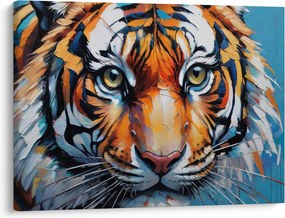 Kép - Tigris látképe, festmény (70x50 cm)