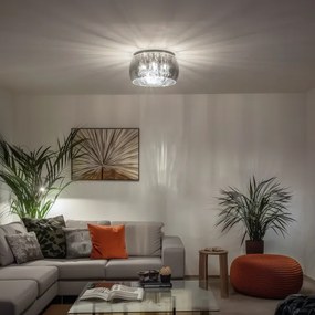 Brilagi - LED kristály mennyezeti lámpa JEWEL 5xG9/42W/230V