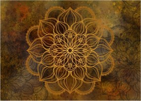 Kép - Az öröm mandala (üvegen) (70x50 cm)