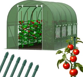 Kerti fóliasátor 2,5x4 m