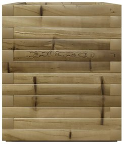vidaXL impregnált fenyőfa kerti virágtartó 70 x 40 x 49,5 cm