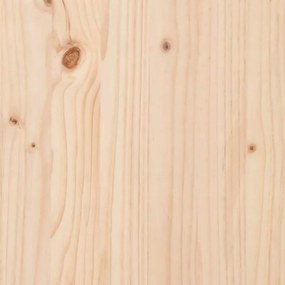 tömör fenyőfa téglalap alakú asztallap 110 x 40 x 2,5 cm