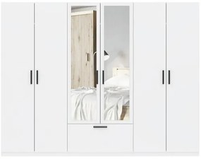 LITA Gardrób Tükörrel 6D1S