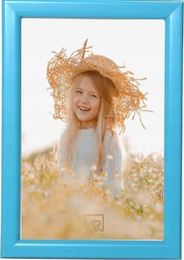 Képkeret 15x23 keskeny kék, kék