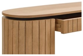 Mangófa konzolasztal 120x35 cm Licia - Kave Home