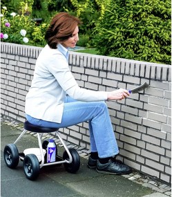 Fekete-szürke kerti ülőke Secura – Maximex