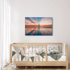 Nap sugarak képe Dayton Beach felett (90x60 cm)