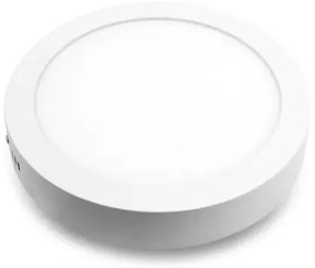 LED Panel Kerek Falon Kívüli 225mm,18W 4000K Választható Kör vagy Négyzet Formában!