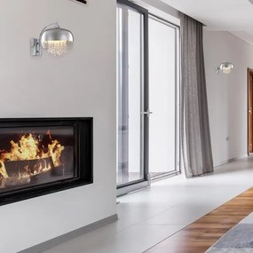 LED Fali lámpa LUNA 1xE14/40W/230V