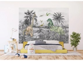 Gyermek fotótapéta Dino 252 x 182 cm, 4 részbőláll.