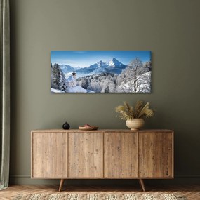 Kép - Havas táj (120x50 cm)