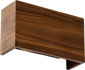 Okos fali lámpa diófa 24 cm Wifi G9-es izzóval - Otan