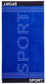 Sport Kék strandtörölköző