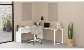 Íróasztal tölgyfa dekoros asztallappal 60x150 cm Sign – Tvilum