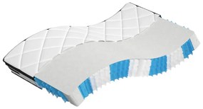 vidaXL közepes plus zsebrugós matrac 90 x 200 cm