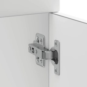 vidaXL Konyhai alsó szekrény Kalmar fehér műfa