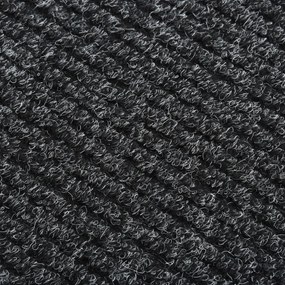 antracitszürke koszfogó futószőnyeg 100 x 200 cm