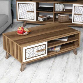 Ayla - Walnut, White