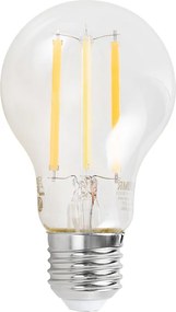 3 darabos intelligens E27 dimmelhető LED izzókészlet A60 7W 806LM 2700-6500K Zigbee Smart Hub-bal