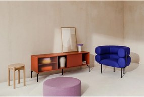 Terrakotta színű TV-állvány 160x60x42 cm Met – noo.ma