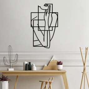 Think fém fali dekoráció, 70×42 cm