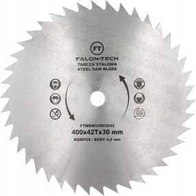 Normál Acél Körfűrész 400x32 T42