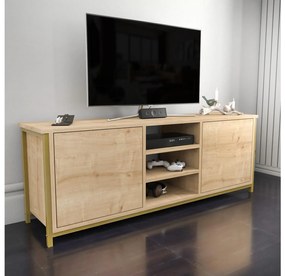 TV asztal Otosello (arany + tölgy). 1107350