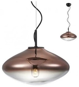 Redo 01-1620 - Csillár zsinóron ABSOLUTE 1xE27/42W/230V réz