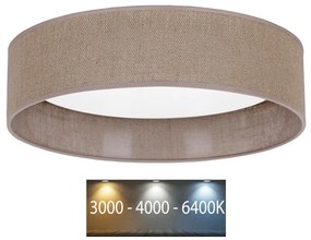 Brilagi Brilagi - LED Mennyezeti lámpa VELVET LED/24W/230V 3000/4000/6400K barna BG0280