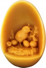 Húsvéti húsvéti tojás dekoráció kosárba 10 cm