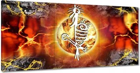 Festmények 120x60 Kozmikus találkozás