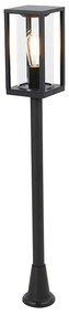 Álló kültéri lámpa fekete 100 cm talp és kábelcsatlakozóval - Charlois
