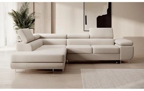 Sarokkanapé Stiletto (B) (bézs + ezüst). Akció -15%. 1099720