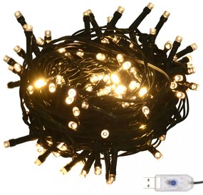61 részes rózsaarany karácsonyi gömbszett csúccsal+150 LED-del