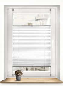 Pliszírozott roló Fehér 75cm x 120cm