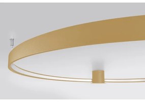 Thoro TH.223 - RIO mennyezeti LED lámpatest, 30W, 230V, CRI 98, 4000K, Ø 55 cm, arany