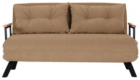 Kanapé futon Sandy (világosbarna). Akció -20%. 1101767