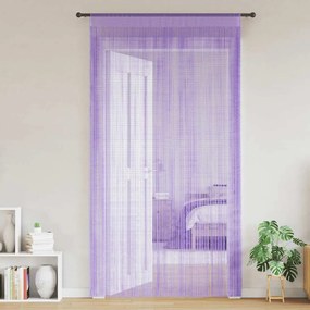 2 db lila zsinórfüggöny 140 x 250 cm