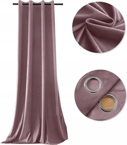 Világoslila Velvet 140×250 Sötétítő függöny