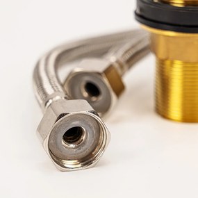 Corin álló mosogató csaptelep flexibilis kifolyócsővel bézs