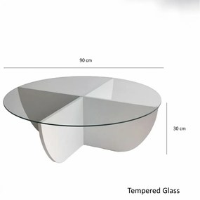 Lily White dohányzóasztal