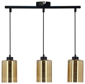 Csillár zsinóron COX 3xE27/60W/230V arany