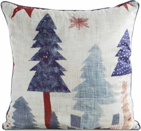 Karácsonyi díszpárnahuzat Jancsi 45x45 cipzáras