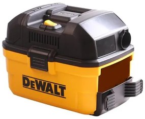DeWalt DXV15T Toolbox száraz-nedves porszívó, 15 literes, 1100W, 12 KPa szívóteljesítmény, 4,85m tápkábel