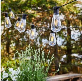 Markslöjd 107293 - LED kültéri dekorációs fényfüzér GIRLANDA GARDEN 10xLED 5,5m IP44