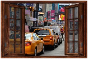 Poszterek 120x80 New York taxik