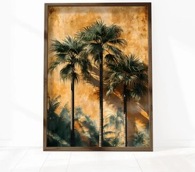 AI119 keretezett MDF falikép, 50 x 70 cm