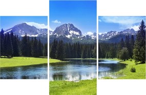 Kép - havas hegycsúcsok (90x60 cm)