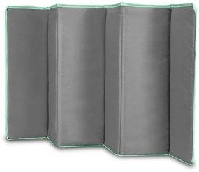 Lionelo - Utazóágy FLOWER türkiz