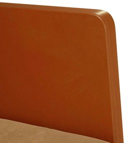 barna bársony kanapészék karfás szék 55 cm